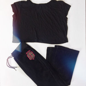 Juicy Couture Black Women's Pants Lounge